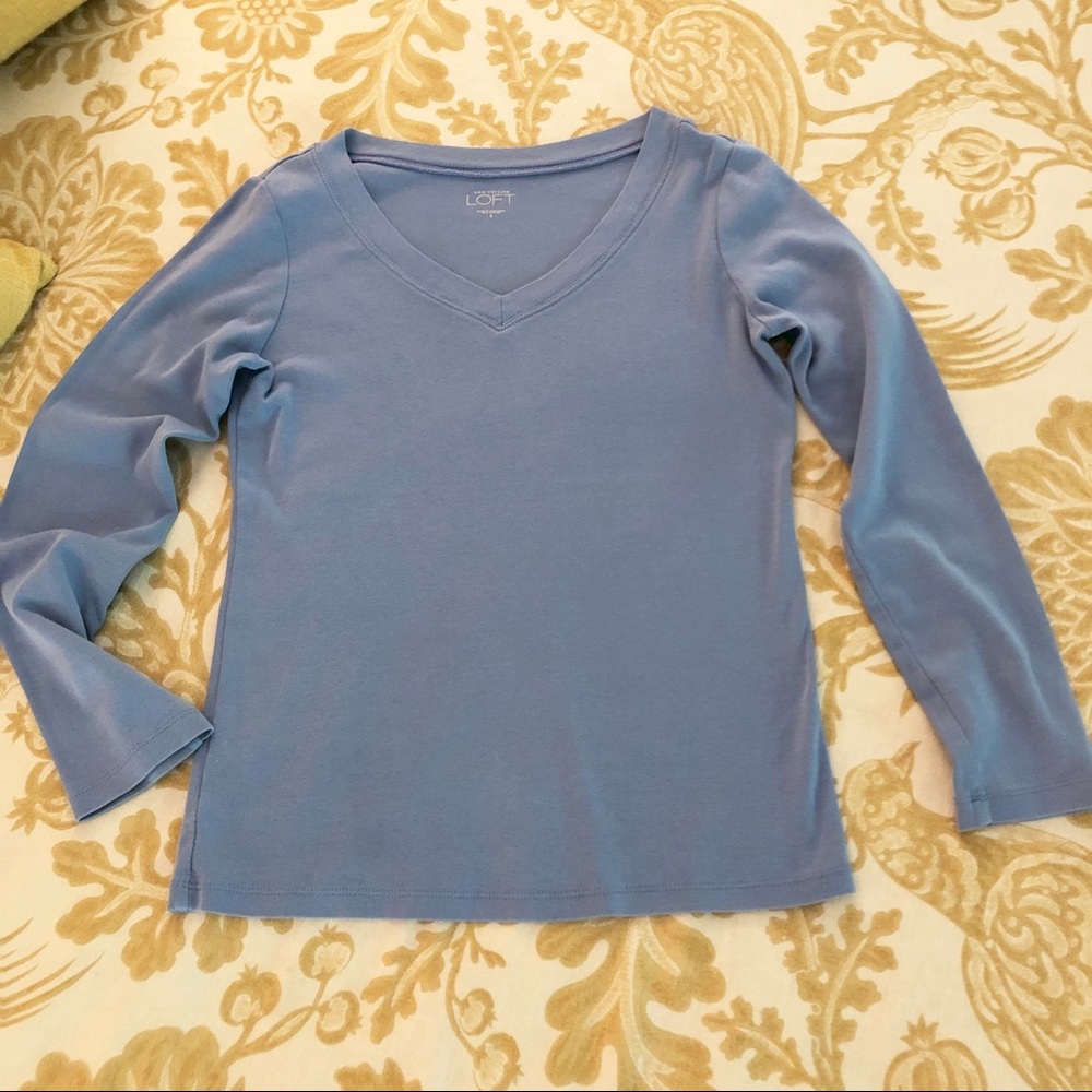 Loft V-Neck Top